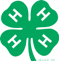 4-H Green Clover Logo